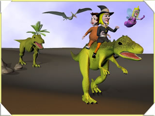 Dinosaur Race